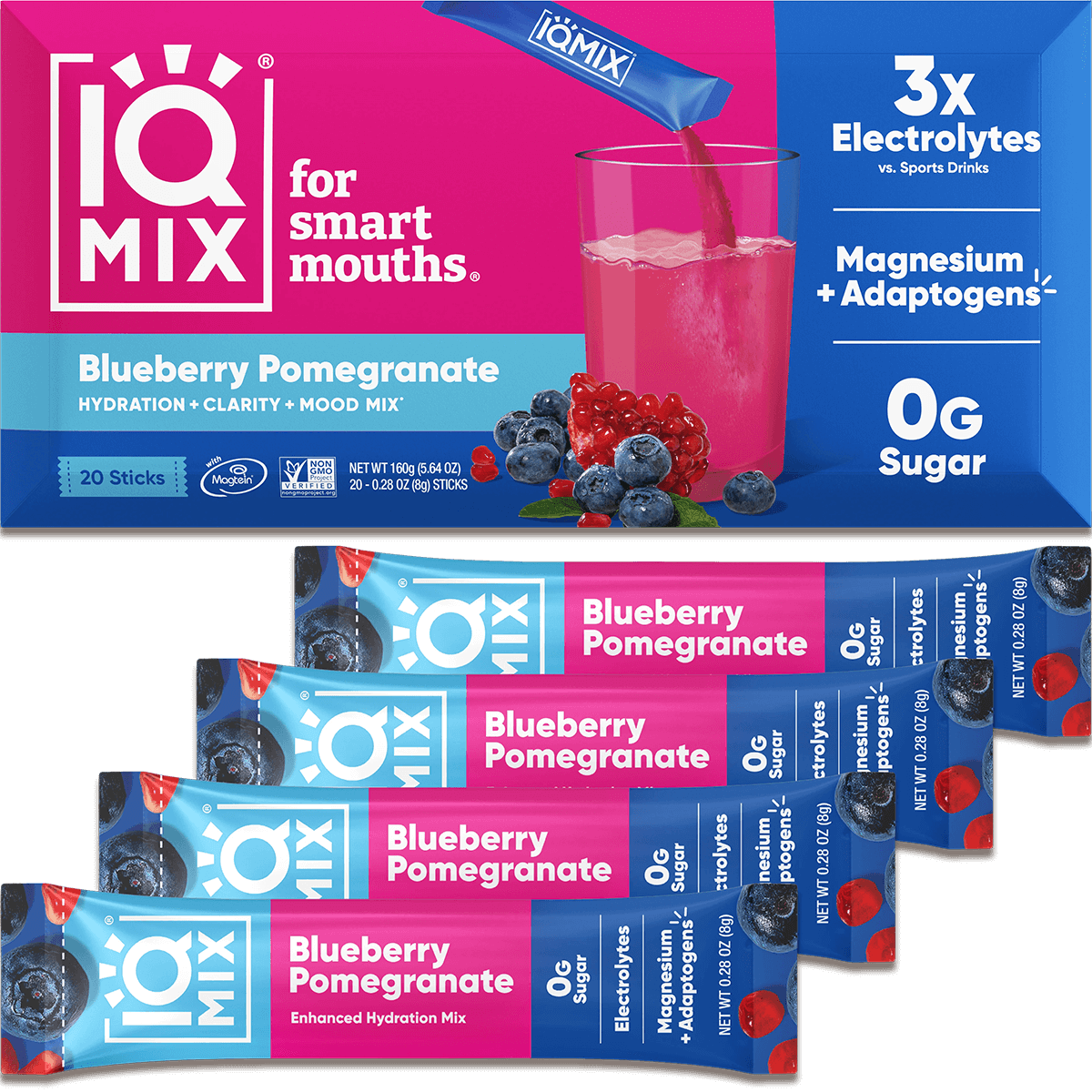 Blueberry Pomegranate (20 Sticks)