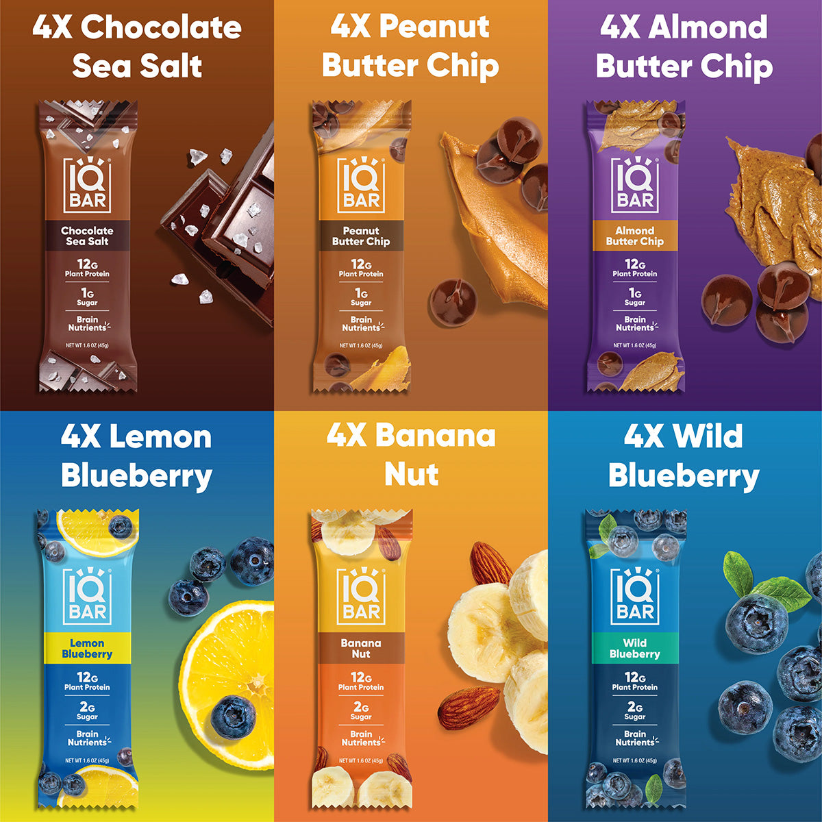 Chocolate Lovers & Fruit Lovers (24 Bars)